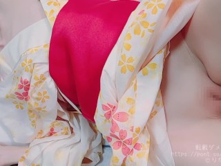 [intro] Yukata girl's blowjob from observation of a girl in a yukata