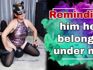 Training Zero Femdom Mixed Wrestling Facesitting Ballbusting Orgasm Cum CBT Bondage BDSM Real Home