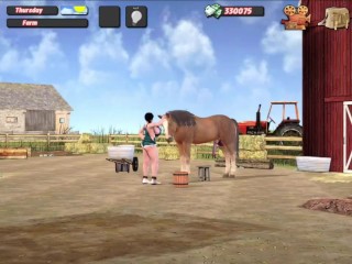 Max's Life Temporada 3 Cap 156 - Granjera De Grandes Tetas Me Hace Una Paja Y Me Corro En Su Cara