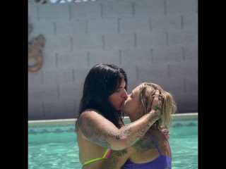 Sexy lesbian makeout compilation best clips of horny real couple