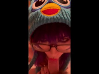 giving head & getting fucked in my furby hat ;3