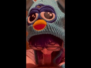 giving head & getting fucked in my furby hat ;3