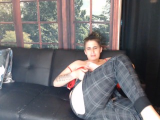 Pajama Pants Tank Top Ripping Destruction Strip