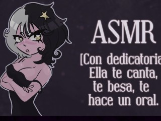 ASMR Español 🖤 | [Dedicado] Mucho amor. Oral por la noche y por la mañana