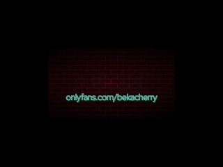 Trying to be quiet as I fuck a dildo in the bathroom (full video!)