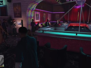 GTA 5 - Strip Club [Part 02] Without Nude Mod [18+] GTA V V1.0.3095 Porn Game play