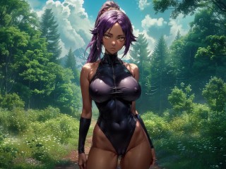 Yoruichi Shihōin (Bleach) JOI Breathplay Challenge