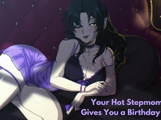 Unwrap Your Cock and Breed Your Stepmommy, Birthday Boy! | Audio Porn | Hentai MILF