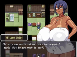 Tanned Girl Natsuki (Hentai Game) Ep. 2 - A man crazy about my breasts tries to take off my clothes