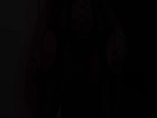 Sex Doll Monika fucked in black bodysuit - Teaser