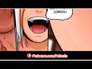 Jiraiya folla a tsunade fuertemente-pequeño coño