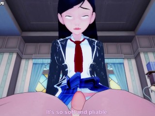 The Incredibles Violet Parr Gives You A Footjob Hentai POV