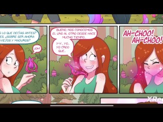 Wendy confiesa su amor por Dipper y es follada por enorme polla Gravity fall adulto