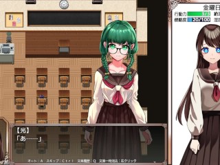 【#01 魔法少女オパールライブ（体験版）】巨乳変身RPGエロゲーム。集団でぶっかけられ口内射精される。