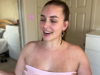 100% TRANSPARENT Dress On a YouTube Channel [OnlyFans & SLUSHY @ ErikaKaySensuality]