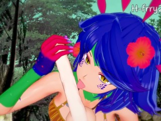 Neeko gives you a blowjob that will make you melt with pleasure