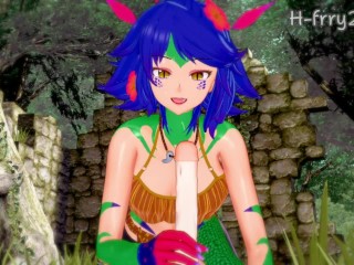 Neeko gives you a blowjob that will make you melt with pleasure