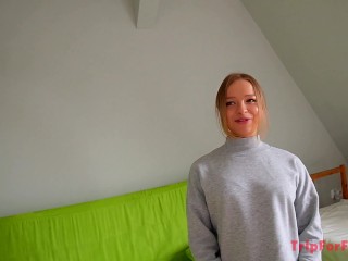 Pretty Russian girl with super bright personality and cute smile.