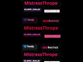 Eunuch Slave Training with Humiliatrix FemDom