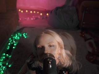 [4K] ASMR Intense Licking Blue Yeti 💚