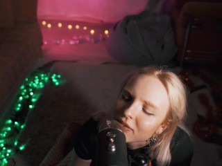 [4K] ASMR Intense Licking Blue Yeti 💚