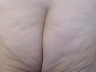 Closeup Jiggly Bounce Ass Cheeks