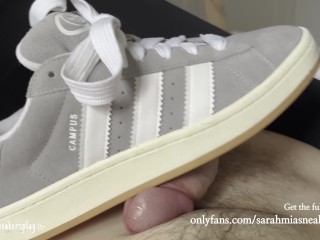 Cum inside my Adidas Campus 00 sneakers - Full vid on my Onlyfans