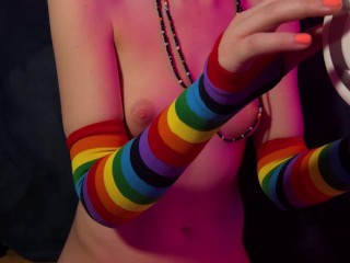 Nude Ear Brushing With The 3Dio 🌈 ASMR