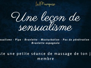 Dirty Talk French | Coquine en chaleur veut prendre soin de ta jolie queue