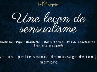 Dirty Talk French | Coquine en chaleur veut prendre soin de ta jolie queue