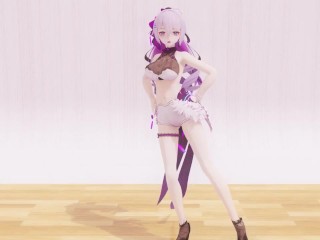 【MMD R-18】The sexy Bronya Zaychik from Honkai Impact dances Mister