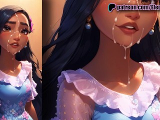 Isabela is a mulatto who knows how to give a deep blow job!