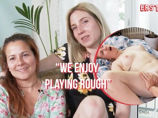 Ersties - Hot German Couple Have Lesbian Sex For the First Time Together