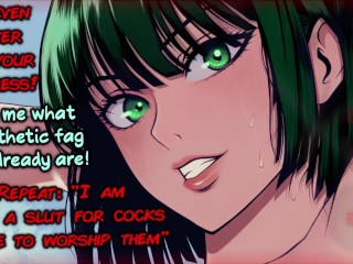 Mommy Fubuki is Built For BBC Not For Your Tiny Cock Loser! Hentai Joi (Femdom Cuckold Censorship)