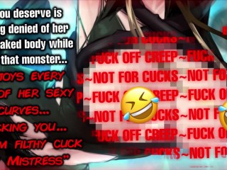 Mommy Fubuki is Built For BBC Not For Your Tiny Cock Loser! Hentai Joi (Femdom Cuckold Censorship)