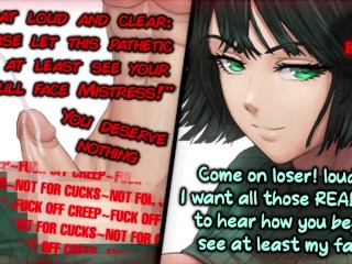 Mommy Fubuki is Built For BBC Not For Your Tiny Cock Loser! Hentai Joi (Femdom Cuckold Censorship)