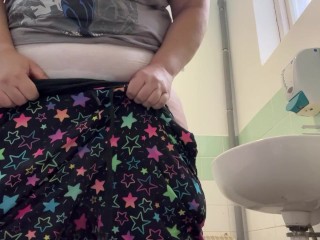 Went for a long walk , luckily I wore a pull up. Public wetting.