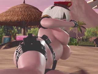 Dead or Alive Xtreme Venus Vacation 2B Seaside Patrol Outfit Nude Mod Fanservice Appreciation