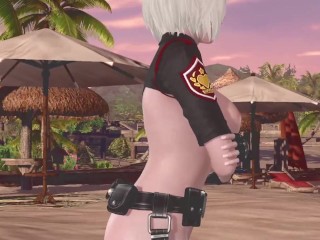 Dead or Alive Xtreme Venus Vacation 2B Seaside Patrol Outfit Nude Mod Fanservice Appreciation