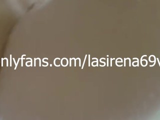 LaSirena69 In Shower Giving Sexy Poses And Soaping Her Juicy Boobs