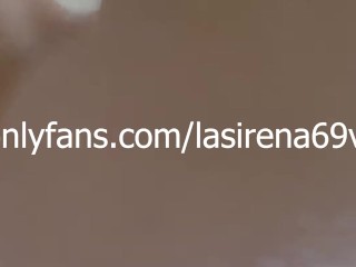 LaSirena69 In Shower Giving Sexy Poses And Soaping Her Juicy Boobs