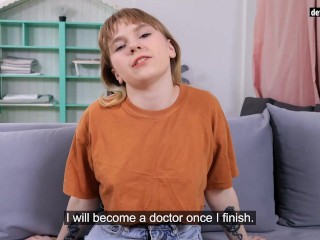 Blonde innocent virgin Rita Toth casting