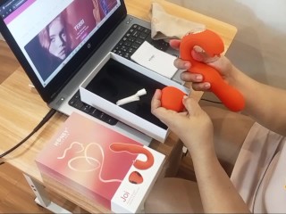 Just tried my new JOI sex toy that has a licker from HoneyPlayBox