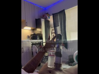 Ts Missjasminebaby pumps girlCock to Massive Size sneak Peek