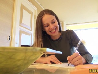 DTFsluts- blonde babe Jillian Janson loves anal sex