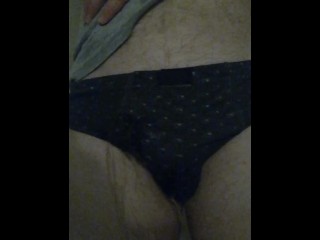 The peasant in rubber boots thinks about his stepsister and takes a good piss in the barn