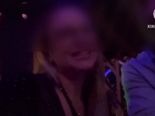 Teasing strangers at the club without the cuckold knowing