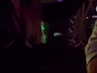 Teasing strangers at the club without the cuckold knowing