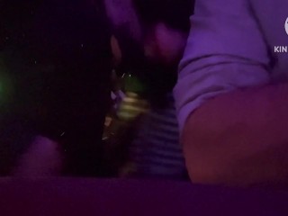 Teasing strangers at the club without the cuckold knowing