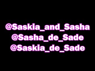 Feminized by your Step-Sisters 💗 Become a sissy whore for us 😈 @Sasha_de_Sade & @Saskia_de_Sade